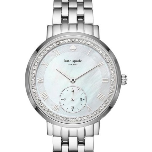 kate spade Accessories - Kate spade silver tone Monterey watch